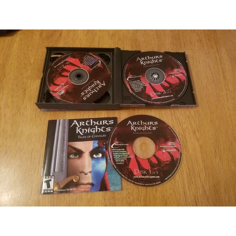 Arthur's Knights - Tales of Chivalry 2001 Pc Video Game